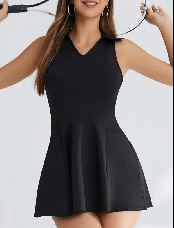 Vestido deportivo  negro - Imagen 2