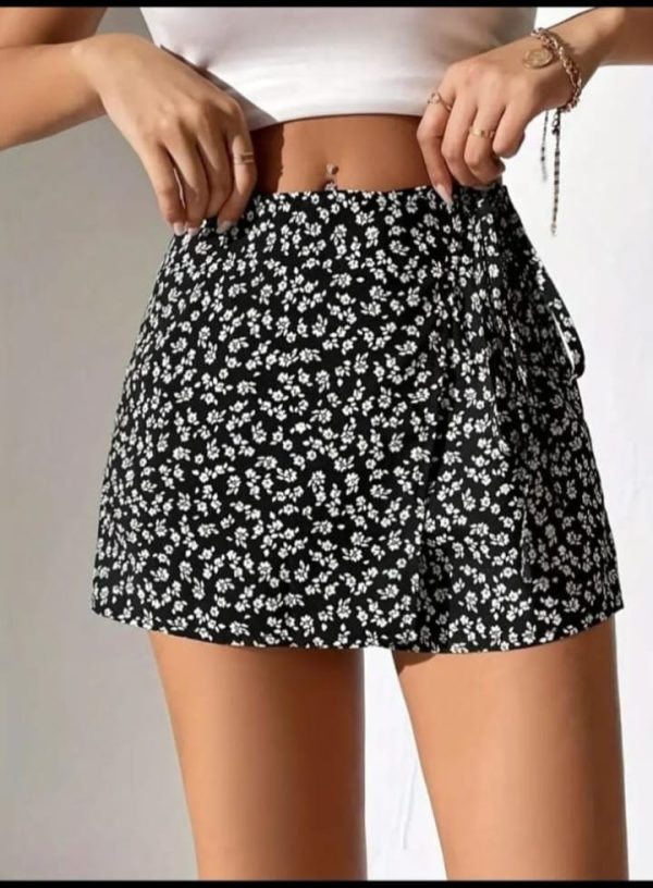 Skort estampado floral - Imagen 2