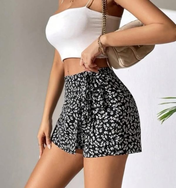 Skort estampado floral