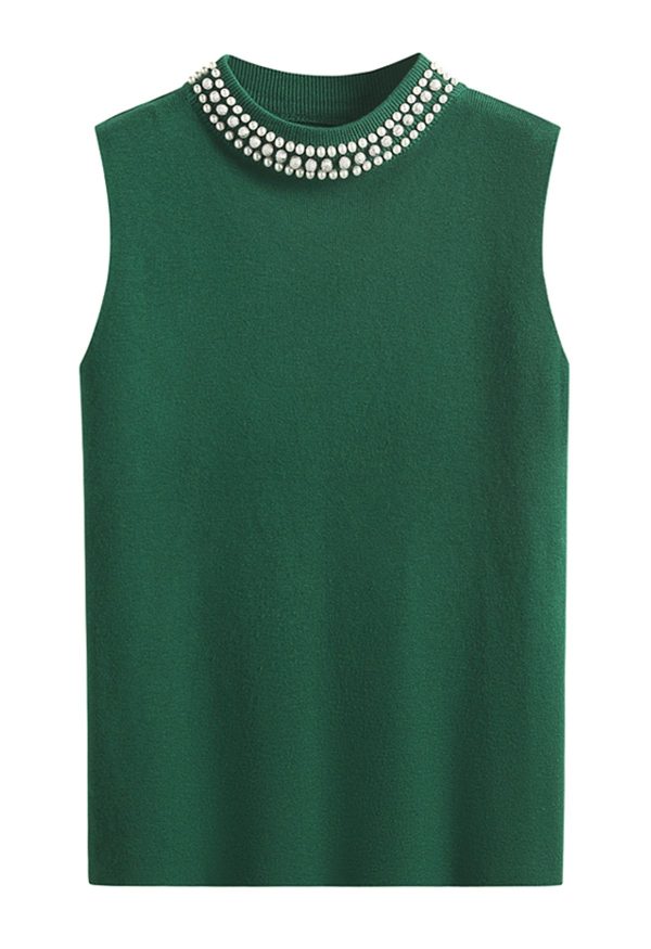 Blusa de punto verde - Imagen 4