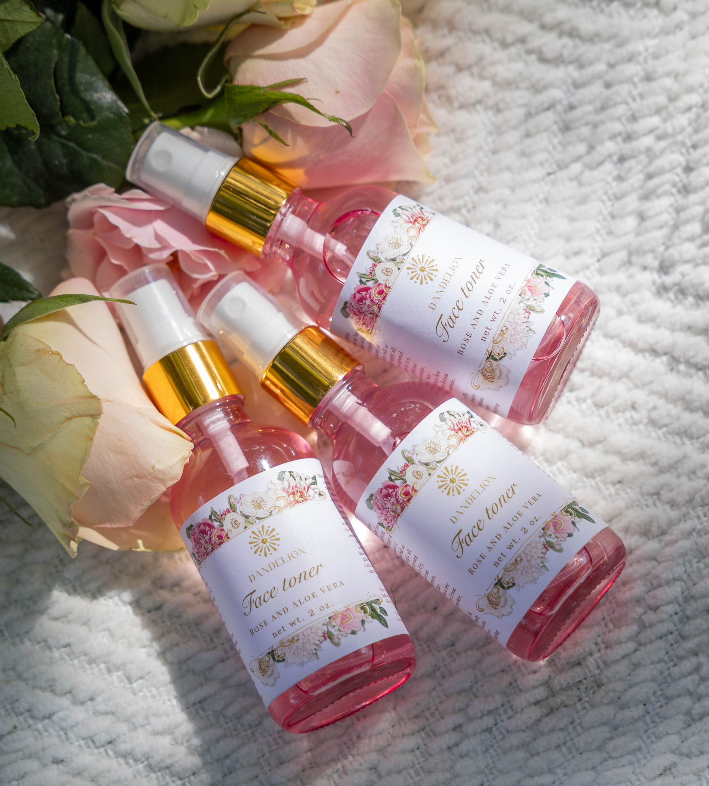 Face Toner (Rose + Aloe vera) - Imagen 2